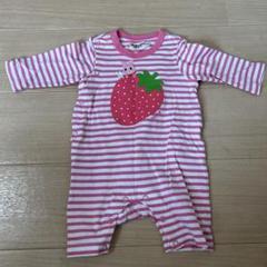 【週末限定セール】美品 ミキハウスHOT BISCUITSロンパース 70cm