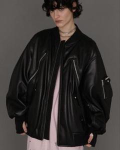 k☆pさま Maison Special Vegan Leather MA-1 k☆pさま Maison Special Vegan Leather MA-1