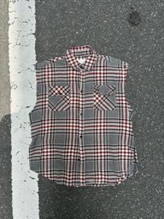 archive fear of god ノースリーブチェックシャツベスト FOG