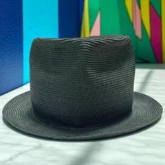 CA4LA ストローハット 中折れ グリーン KN01310 美品 - メルカリ