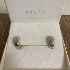 お値下げ！ミスティ　misty フープピアス　(両耳) ポストK18 楽天市場】シンプルなK10金ゴールド アンティークな雰囲気の軟骨