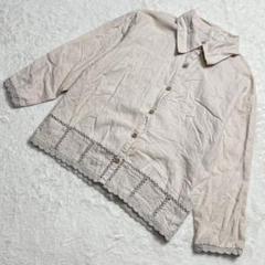 kobe laurel 神戸ローレル シャツ キッズ服　子供用　ベージュ