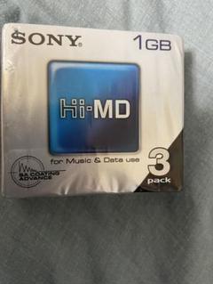 中古　SONY Hi-MD ディスク 2枚セット　データ消去済み Yahoo!オークション -「hi-md 1gb」の落札相場・落札価格