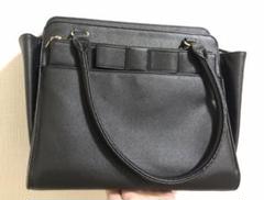 青山AOYAMA 黒バッグ　LES MUES