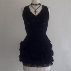 y2k 平成GAL チェーン オフショル ミニワンピ 当時物 00s y2k 平成 オフショルミニワンピ 姫ギャル 00s - メルカリ