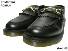 Dr.Martens サドルシューズ 5ホール UK8 白×茶 071K16 コムコム コムデギャルソンコムデギャルソン×ドクターマーチン
