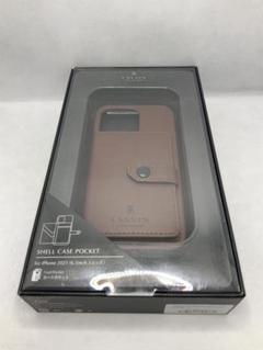【新品】iPhone13 Pro 用 LANVIN シェルケース ブラウン