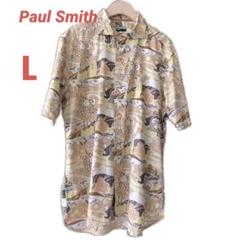 Paul Smith 花柄 半袖シャツ Lサイズ Paul Smith 花柄 半袖シャツ Lサイズ