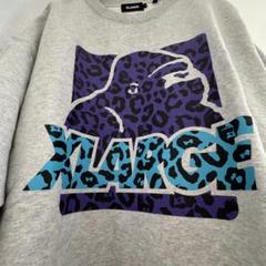 XLARGE レオパードプリント トレーナー