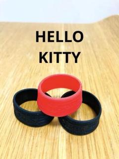 ラケット　 HELLO KITTY グリップバンド　ゴムバンド ハローキティ