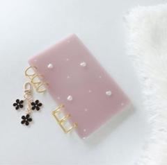 ピンクブラウン♡ レジンバインダー A6 韓国 貯金 saving 推し活のサムネイル