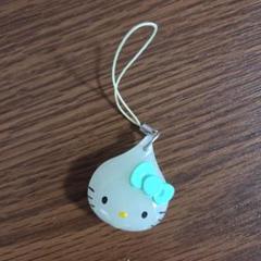キティ ストラップ 蝶 蓄光 レア ハローキティ キティちゃん ストラップ☆ エビアン
