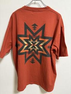 PENDLETON Tシャツ　半袖　赤　オレンジ