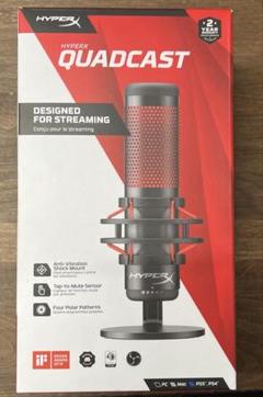 505615 HyperX QuadCast スタンドアロンマイク ストリーマー