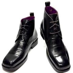 【美品】Paul Smith ポールスミス 3ホール チャッカブーツ 2025年最新】ポールスミス 素材：本革 チャッカブーツの人気