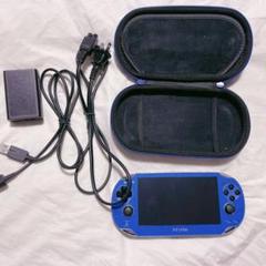 SONY PlayStationVITA サファイアブルー(カセット付)