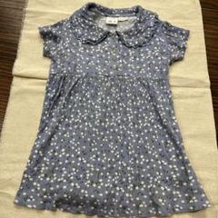 ZABA 花柄 半袖ワンピース 2-3歳用