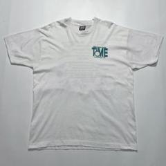 90s フルーツ USA製ビンテージTシャツ 白 XL シングル 両面、6391
