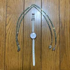 flleure 腕時計 女性用 飾りチェーン
