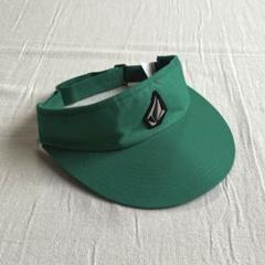 90s　old volcom　ボルコムストーンロゴ刺繍　サンバイザー　Y2K平成