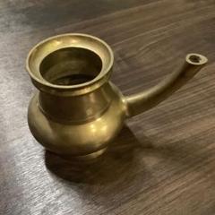 アーユルヴェーダ 真鍮 鼻洗浄 ポット ナスヤ 新品 未使用 展示品 m60228593314_1.jpg?1716281741
