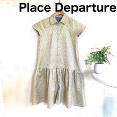 Place Departure ロイスクレヨン 花柄 ノースリーブ ワンピース