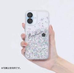 MARY QUANT デイジー ケース for iPhone16(ブラック)