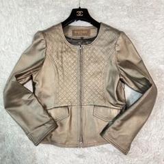 BALMAIN 未使用 高級羊革ジャケット ベージュ セール‼️ 楽天市場】ライダースジャケット レディース 本革 ラム革