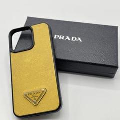 ✨美品✨【プラダ】iPhoneケース　iPhone13Pro サフィアーノレザー
