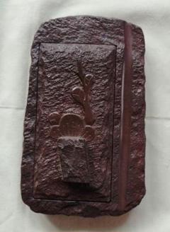 【 一茶刻銘 古硯 】　赤間石　　江戸時代　　　　N0705F 2025年最新】赤間石の人気アイテム - メルカリ