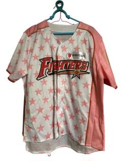 FIGHTERS ユニフォーム ホワイト ピンク　ファイターズガールズ応援未使用 Amazon.co.jp: 北海道日本ハムファイターズ ガールズ