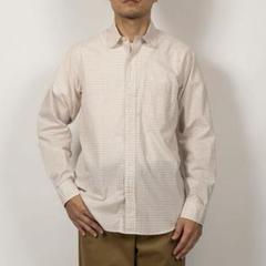 美品 WORKERS ラウンドカラー タッターソールチェックシャツ