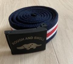ラフ&スウェル TRICOLOR BELT R&S ロゴベルト ラフ&スウェル TRICOLOR BELT R&S ロゴベルト - メルカリ