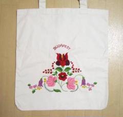 ★ハンガリー 刺繍のトートバッグ★エコバッグ