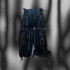 【Trippnyc】90s ギミックフレアカーゴパンツ 2way訳アリ TRIPP NYC】ギミックタータンチェックカーゴパンツ | ブランド