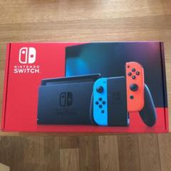 新品未開封品)(ゲーム機)任天堂 Nintendo Switch (ネオンブルー/ネオン ...