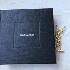 ✨美品✨ イヴサンローラン カサンドラ ブローチ ゴールドYSL サンローラン SAINT LAURENT ブローチ カサンドラ YSLブローチ