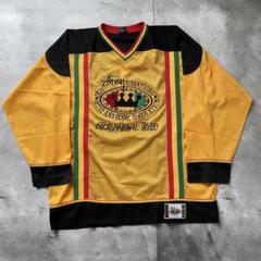 old stussy オールドステューシー ラスタカラー ホッケーシャツ