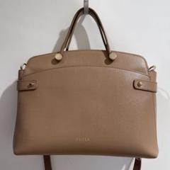 mama　FURLA フルラ  アガタ ハンドバッグ 2way FURLA フルラ アガタ ハンドバッグ 2wayショルダーバッグ - メルカリ