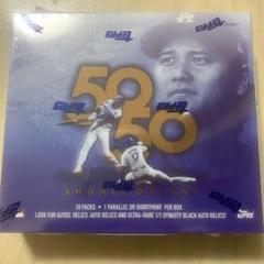2025年最新】topps 大谷翔平 50/50 box 未開封の人気アイテム
