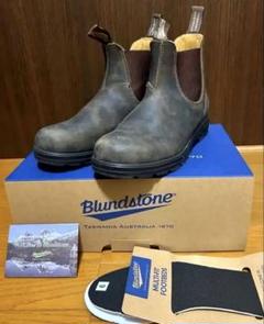 Blundstone 585 サイドブーツ サイズ6 ラスティックブラウン BLUNDSTONE Blundstone ブランドストーン BS585 Rustic Brown ラ
