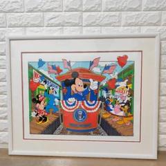 レトロ　ディズニー　版画 新製品】ディズニー100周年記念「レトロアートコレクション