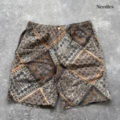 【Needles】 ニードルス ハーフパンツ ショートパンツ ペイズリー総柄 needles ニードルス ペイズリー 総柄 ショートパンツ ハーフ