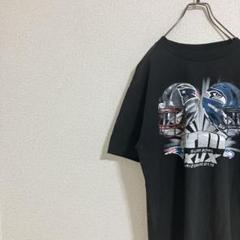 【状態良好】Majesticマジェスティック　スーパーボウル　Tシャツ　黒　M