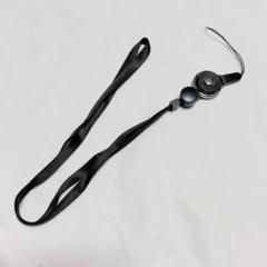 ストラップ 約46cm 双眼鏡用 黒 ブラック
