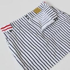 ルコックスポルティフ　ゴルフストライプミニスカート　サイズ9