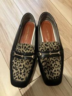 値下げ‼️J.Crew US8未使用 ヒョウ柄 ローファー J.Crew US8未使用 ヒョウ柄 ローファー