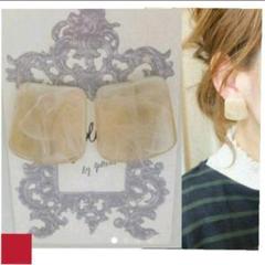 372＊ホワイトベージュ マーブル スクエア 大人可愛い 高見え プチプラ