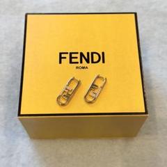 FENDI オーロック ピアス　ロゴピアス ゴールド　箱付き FENDI】佐久間大介さん着用 オーロックシングルピアス (FENDI