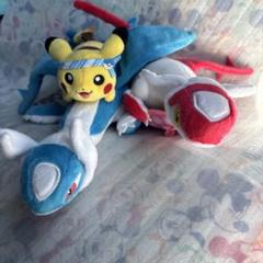 ポケモンセンターフクオカ ぬいぐるみ ラティオスラティアス